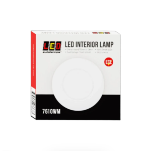 Round interior exterior lamp 10-30V for trailer lighting