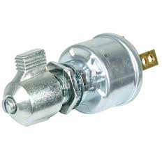 Heavy duty ignition switch with Off/Ign/Start rotary control