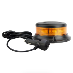 Amber LED beacon magnetic mount 112mm warning light
