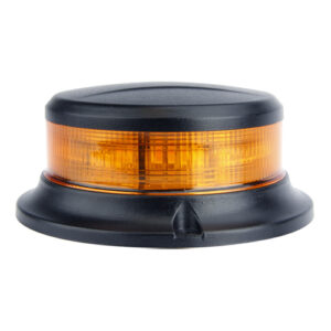 Amber LED beacon stud mount 112mm warning light