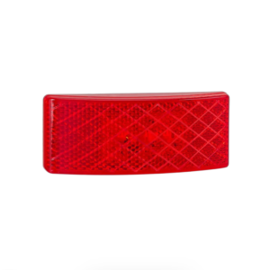 red LED rear marker lamp with built-in reflector