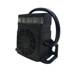 12V reversing squawker alarm with flashing LED