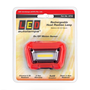 Rechargeable head torch 280lm LED workshop light