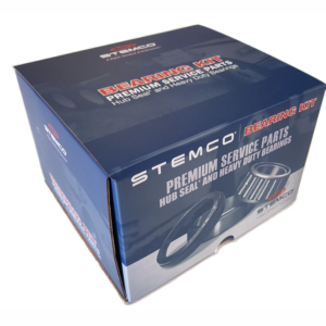 tapered axle bearing seal kit with STEMCO bearing sets and seal