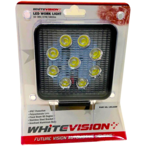 LED Work Light Square Flood 27W