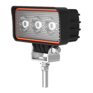 LED work light square flood 9W with adjustable bracket