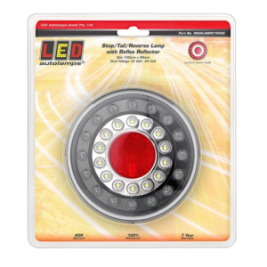 Rear combination lamp 125mm round 12/24V