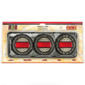 rear combination lamp black chrome Maxilamp style