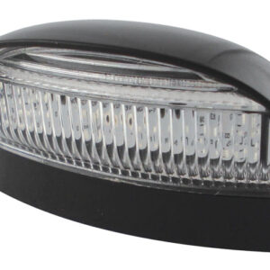 LED licence plate lamp black base screw mount