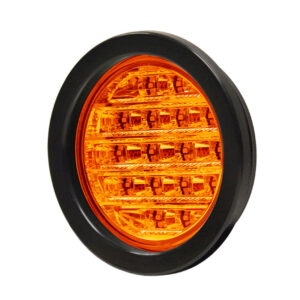 LED indicator lamp with grommet amber 400 Series