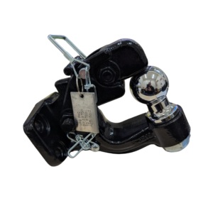 ADR approved pintle hook with ball for trailer towing