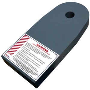 Bartlett ball mounting plate 40mm lug for 127mm coupling