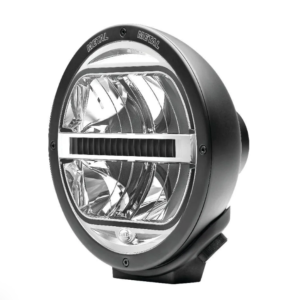 Rallye 4000 LED narrow beam driving lamp satin black housing