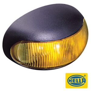 Hella DuraLED amber cab marker side indicator LED trailer lamp