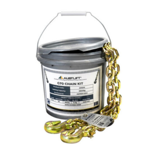 G70 transport chain kit 10mm x 9m with grab hooks