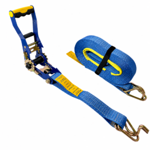 50mm ratchet tie down strap 9m LC2500kg with hook and keeper