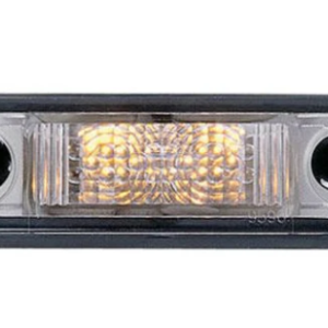 Hella amber LED front end outline lamp recess mount