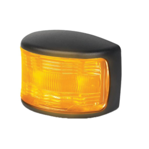 Amber front end outline LED lamp with DT connector for trailer marker lighting