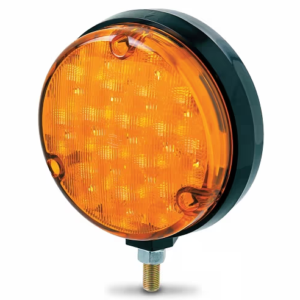 Hella LED front direction indicator lamp amber single bolt mount