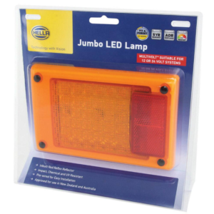 HELLA Jumbo LED rear indicator module with red reflector