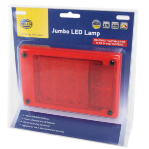 HELLA Jumbo LED stop rear position module with red reflector