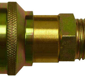 Air brake male coupling 1/2" NPT non-sealing trailer air fitting