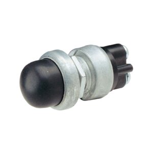 Momentary heavy duty push button switch with waterproof boot