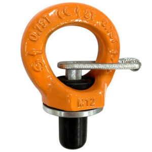 Austlift stubby eye bolt M16 4T orange swivel lifting point