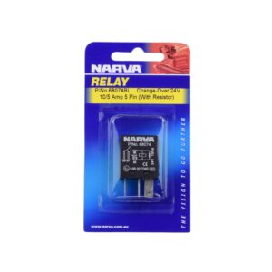 Narva 24V 10A 5A 5 pin change over micro relay