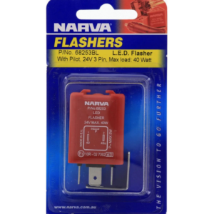 Narva 24V 3 pin LED flasher unit with pilot