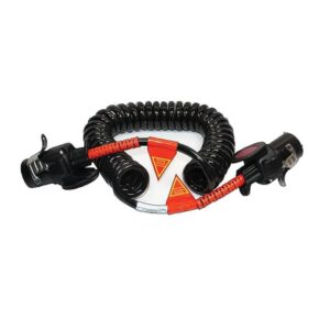ABS/EBS suzi coil 7 pin MultiVolt 4.5m for truck and trailer braking connections
