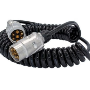 Hella 7 pin ISO suzi coil long tail trailer lighting cable