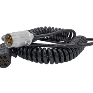 Hella 7 pin ISO to SAE suzi coil long tail trailer wiring lead