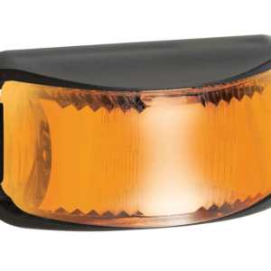 Narva Model 16 amber LED side direction indicator with black deflector base