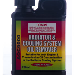 Radiator cooling system oil remover 250ml bottle