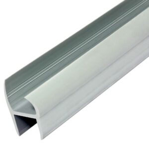 H type trailer door seal grey 20mm x 5m