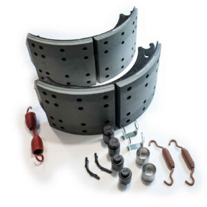 XEM Q brake shoe hardware kit for Fuwa K Hitch KF21 axle
