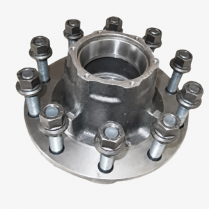 Hub assembly 10x285 TP long stud for trailer wheel end