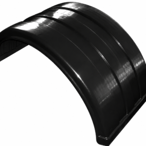 620mm dual wheel truck mudguard black high impact plastic