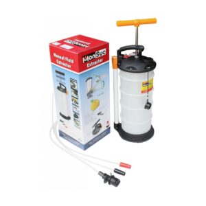 Sump oil extractor 6.5L manual vacuum pump with dipstick tubes