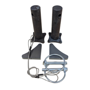 Bartlett 19mm chain truck pin with clips and tethers for towbar safety chain