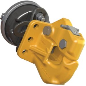 PH300 pintle hook with air chamber for heavy trailer towing