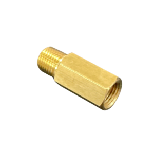 1/4 BSP 40mm long male and female brass adaptor