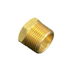 Brass 3/4 NPT male x 1/2 NPT female reducing bush