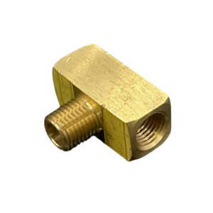 IFS 1/4 NPT male branch tee brass air fitting