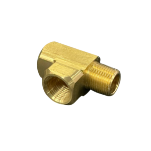 IFS 1/2 NPT male run tee brass air fitting
