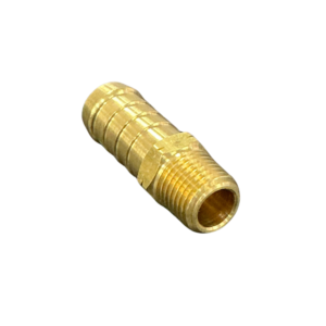 1/2 x 1/4 NPT hose barb brass air fitting