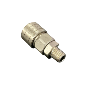 Nitto style automatic socket with 1/4 NPT male thread