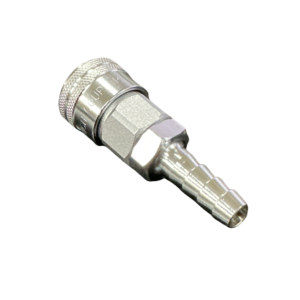 Nitto style automatic socket with 3/8 hose barb