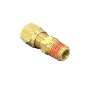 3/8in tube x 1/4 NPT brass compression male adaptor